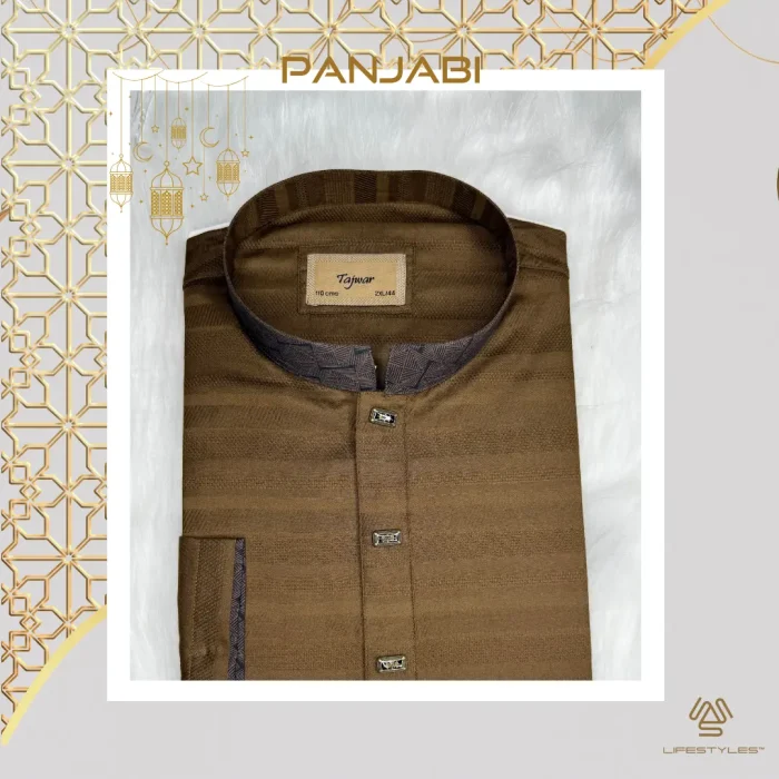 Men's Exclusive Panjabi Brown