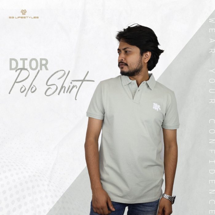 Pique Polo Shirt Velvet Logo - Image 3