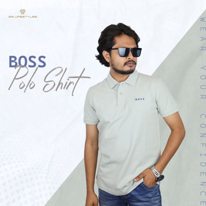 Pique Polo Shirt Collar Rib - Image 2